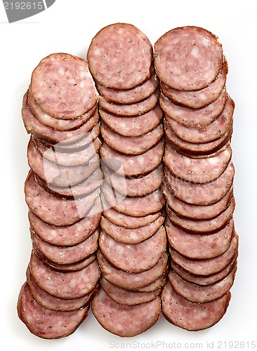 Image of Smoked sausage slices