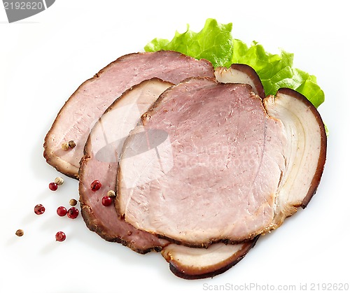 Image of Smoked meat slices