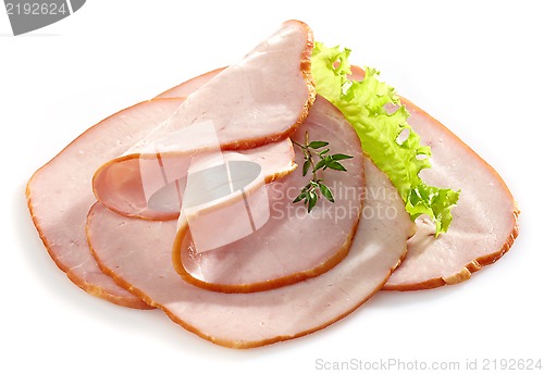 Image of Smoked meat slices