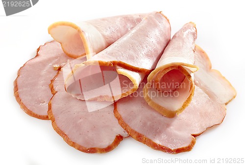 Image of Smoked meat slices