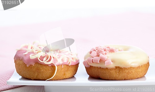 Image of fresh baked donuts