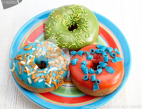 Image of baked donuts