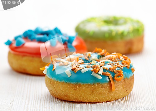 Image of baked donuts