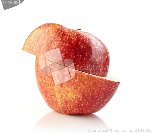 Image of half apple