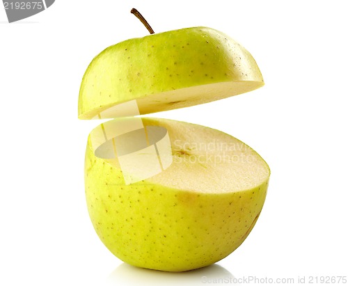 Image of half apple