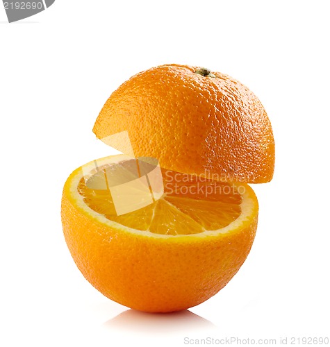 Image of fresh half orange