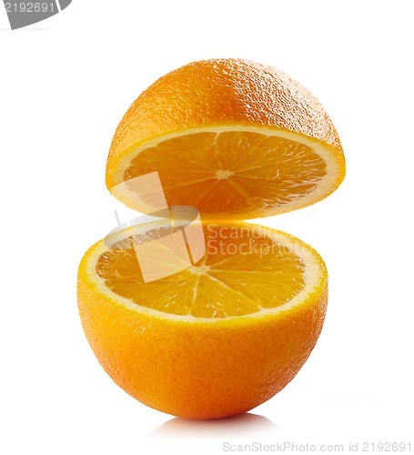 Image of fresh half orange