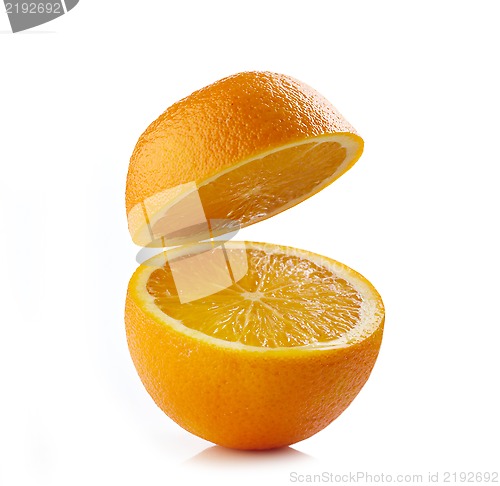 Image of fresh half orange