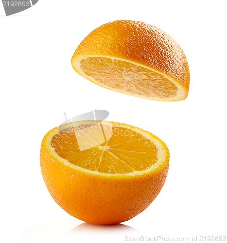 Image of fresh half orange