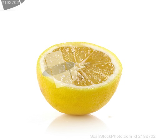 Image of fresh half lemon