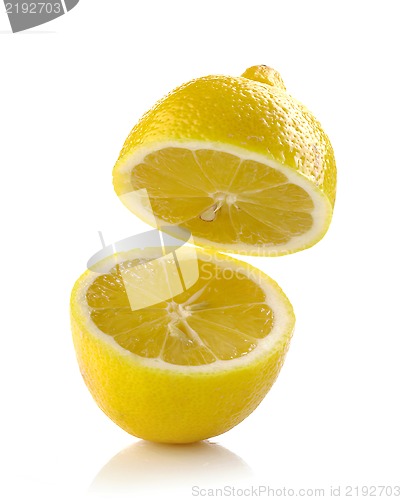 Image of fresh half lemon