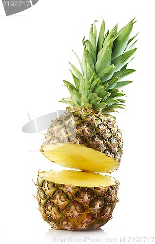 Image of half pineapple