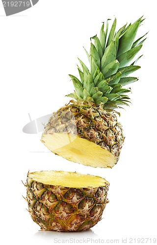 Image of half pineapple