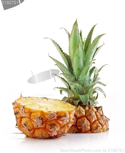 Image of half pineapple