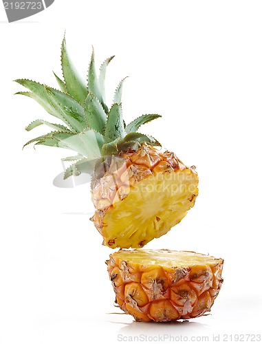 Image of half pineapple