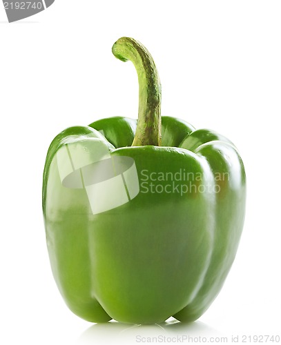 Image of fresh green paprika