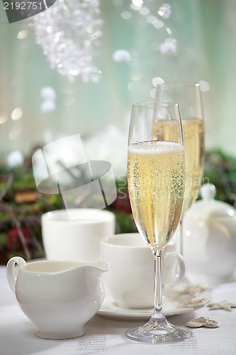 Image of christmas table setting