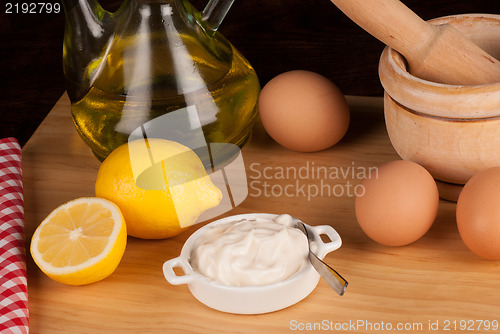 Image of Mayonnaise ingredients