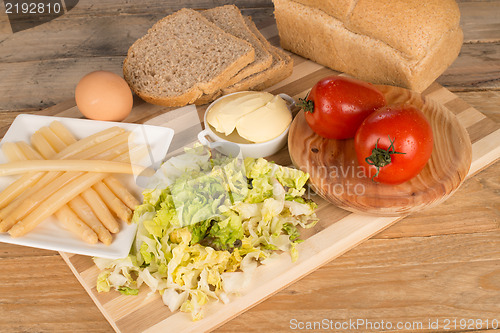Image of Vegetarian sandwich
