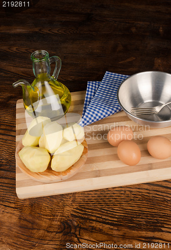 Image of Cooking Spanish tortilla