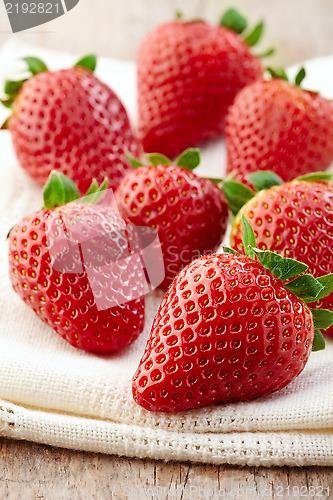 Image of fresh strawberries