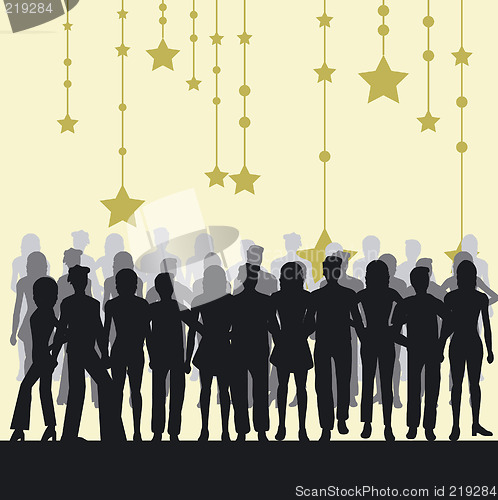 Image of People silhouettes