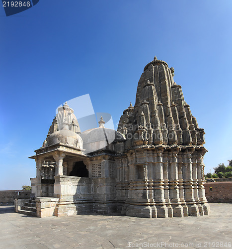 Image of hinduism temple in kumbhalgarh fort