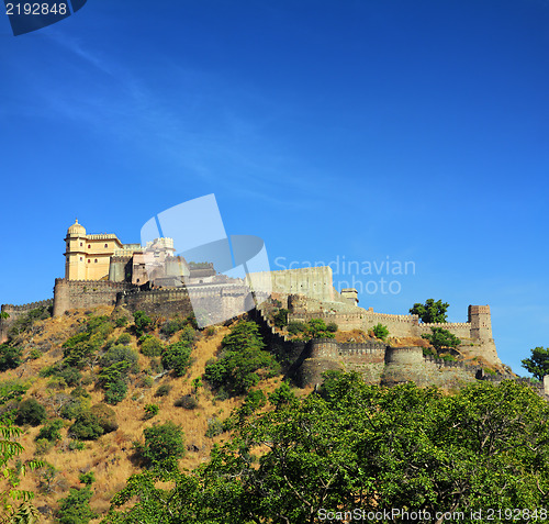 Image of kumbhalgarh fort in india