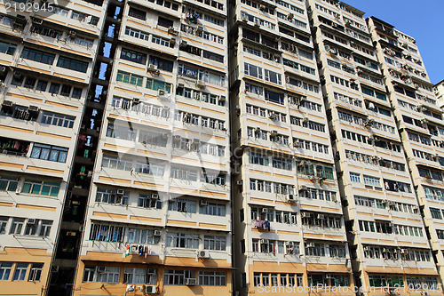 Image of Old apartments in Hong Kong