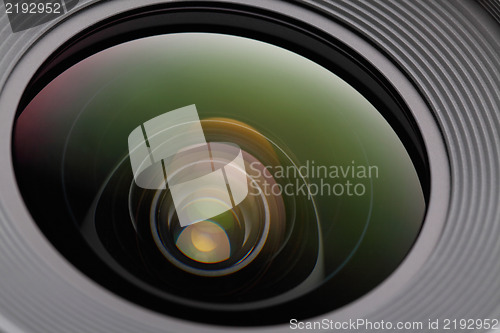 Image of DSLR camera lens