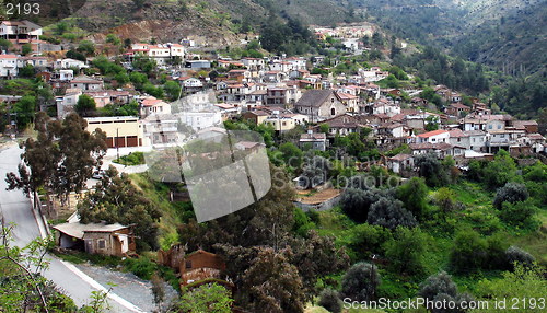 Image of View of Gourri village. Cyprus