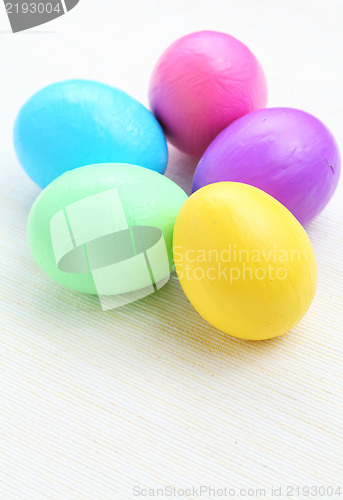 Image of colorful easter egg