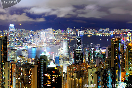 Image of Hong Kong city skyline