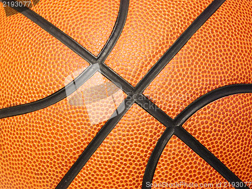 Image of basketball texture