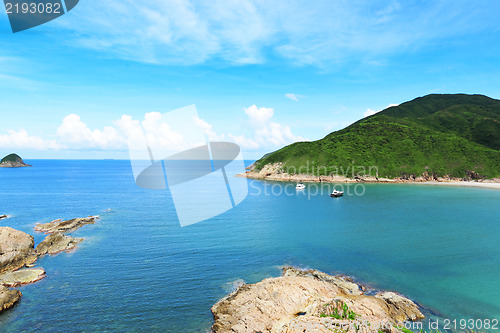 Image of Sai Wan beach in Hong Kong