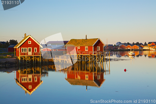 Image of Fishing huts in Reine