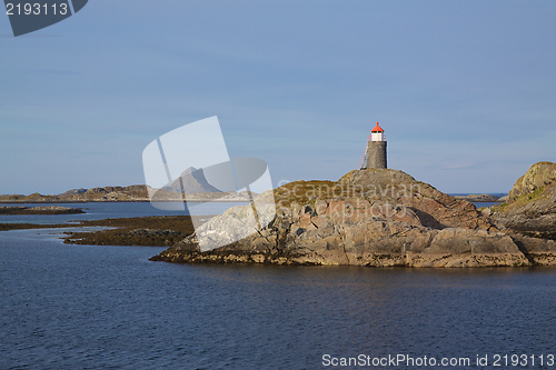 Image of Lighthouse on norwegian coast