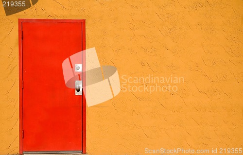 Image of Red door