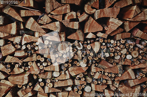 Image of Chopped firewood