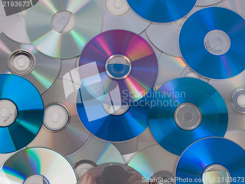 Image of CD DVD DB Bluray disc