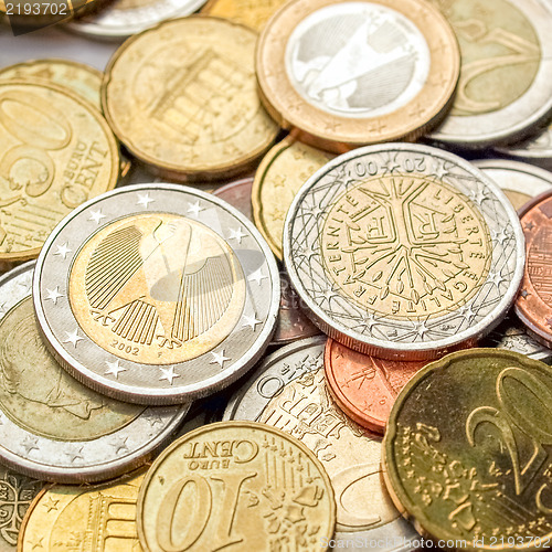 Image of Euro coins