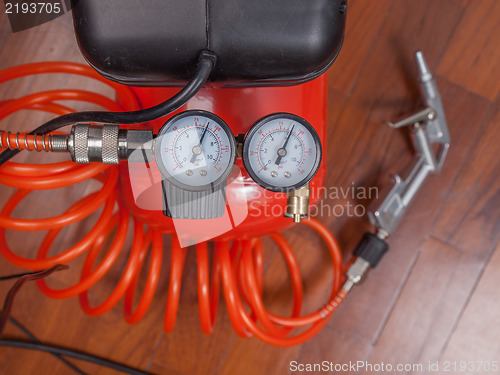 Image of Air compressor manometer