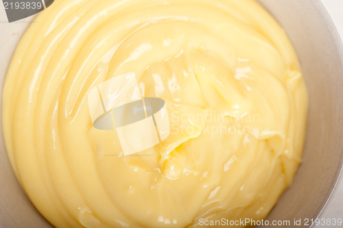 Image of custard vanilla pastry cream 