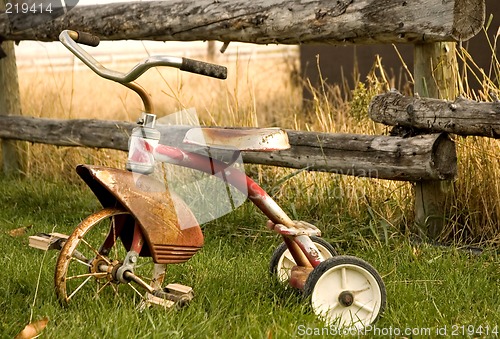 Image of Antique Tricycle 1