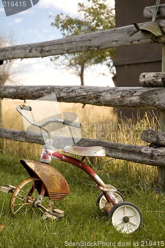 Image of Antique Tricycle 2