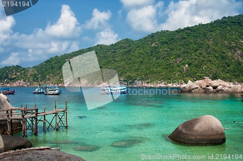 Image of Ko Nangyuan islands in Thailand