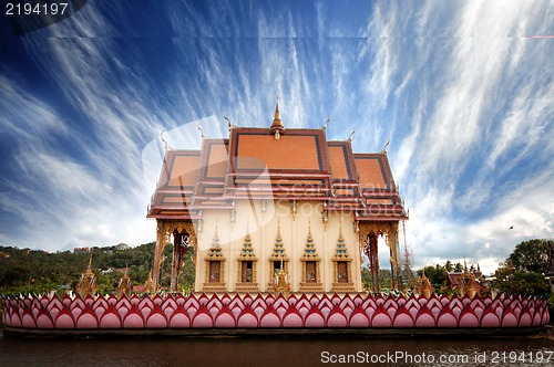 Image of Buddhist temple, Thailand