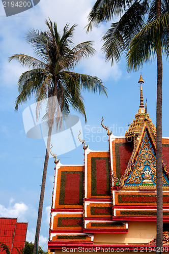 Image of Buddhist temple, Thailand