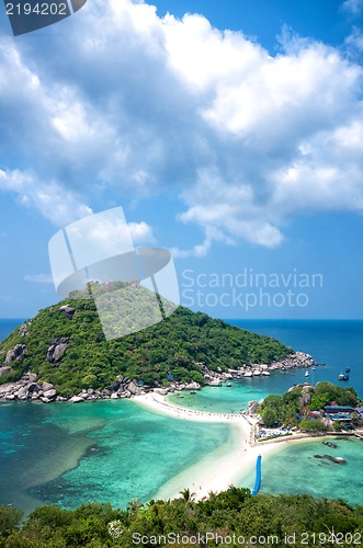 Image of Ko Nangyuan islands in Thailand