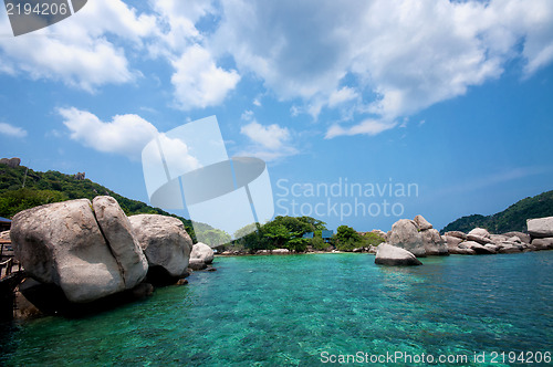 Image of Ko Nangyuan islands in Thailand